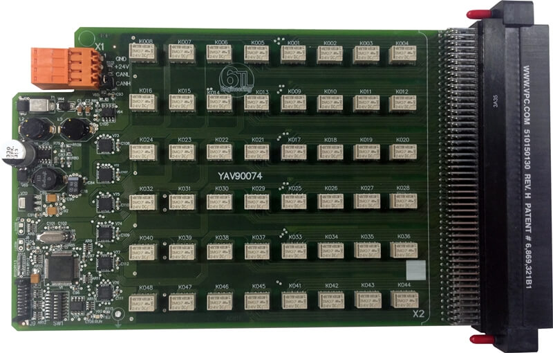 YAV90074 48-Channel SPDT Relay Shielded