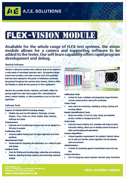 Flex - Vision Module datasheet